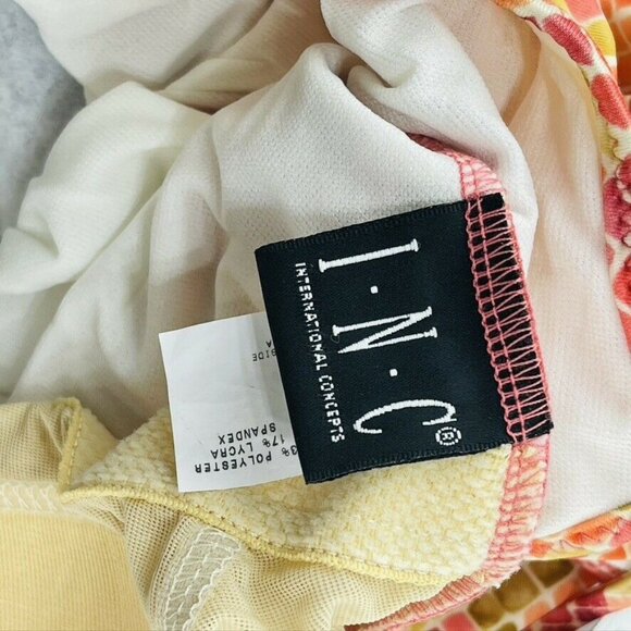 Colorful Mosaic Print One-Piece Swimsuit By I.N.C. Size S - Picture 9 of 10